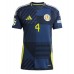 Maillot de foot Écosse Scott McTominay #4 Domicile vêtements Europe 2024 Manches Courtes